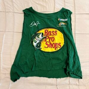 Green Bass Pro Shop Tank Top